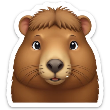 Kapibara sticker