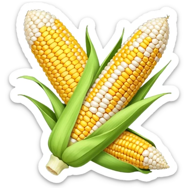 corn cob grilling sticker