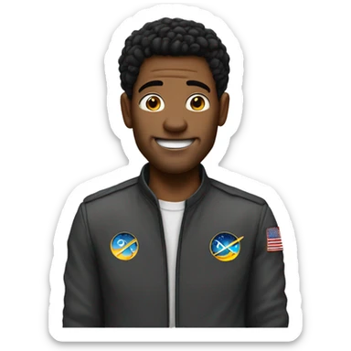 Nill Armstrong in Pluto sticker