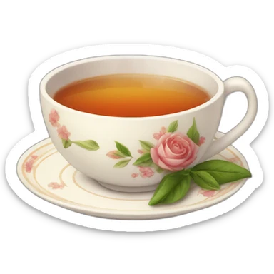 Tea time fikka sticker