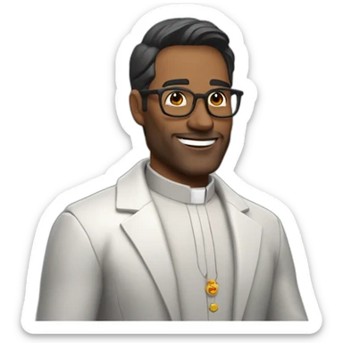 Pastor aleman disfrazado de superman sticker