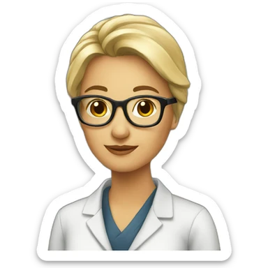 artsy librarian sticker