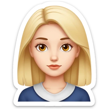 Girl with a attitude  sticker