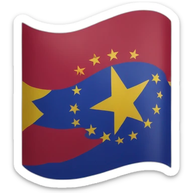 Venezuelan flag sticker