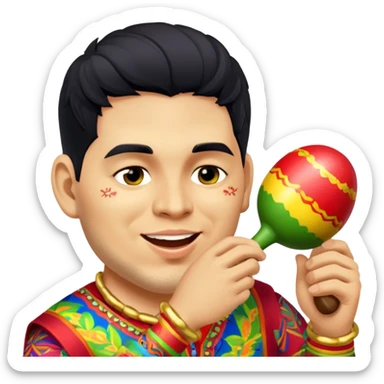 Maraca Player sticker