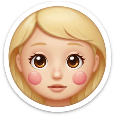 pimple patche sticker (feminine) sticker