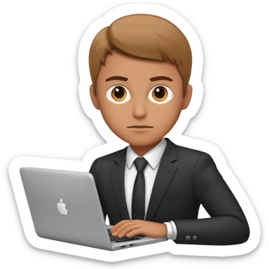 meeting call laptop sticker