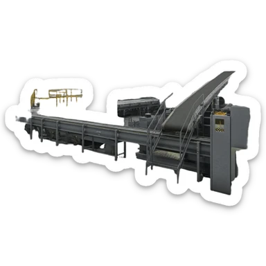 inside of factory buissness sticker