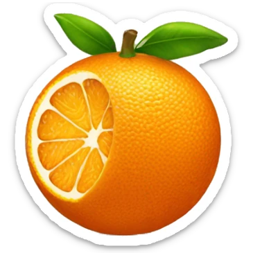 orange sticker