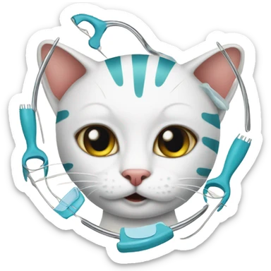 Cat surgery  sticker