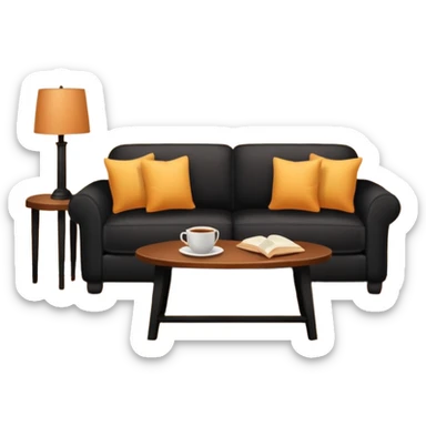 Living room sticker