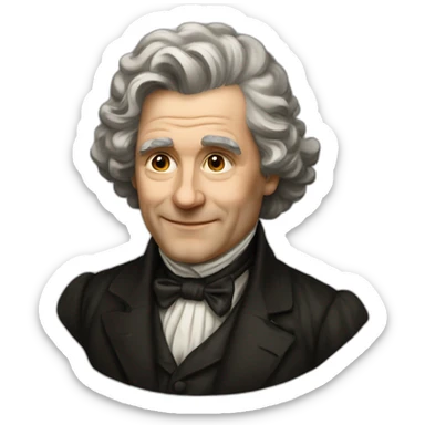 Carlo boszhard die een duimpje omhoog doet sticker