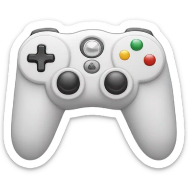 Design an emoji representing a game controller being used with intensity! sticker