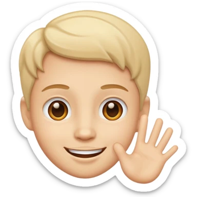 number ten, cheerful expression, no fire sticker