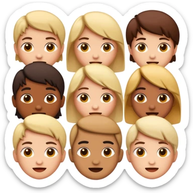 😏+😳+😠+🥺 sticker