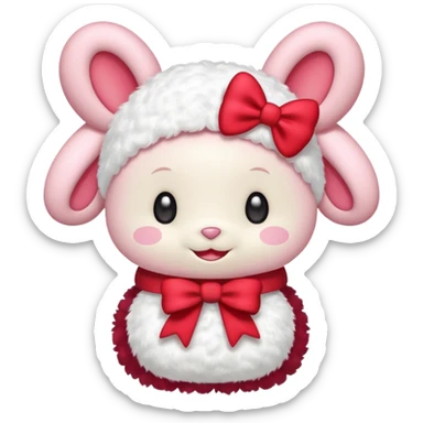 my melody good job sticker