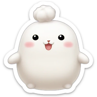 Molang and Piu piu sticker