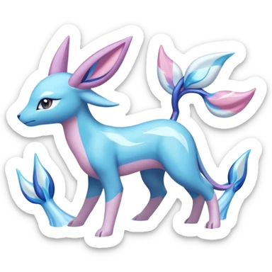 Cresselia-Glaceon-Suicune-Amaura-Palkia-fusion sticker