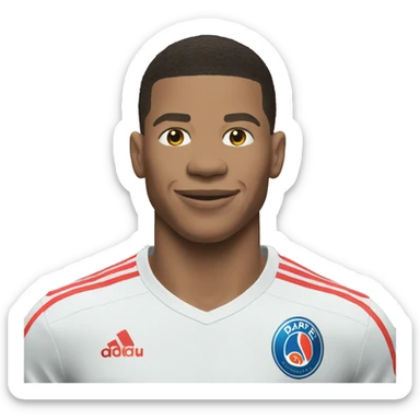 Mbappé qui dit bonjour  sticker