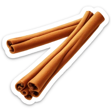 Cinnamon stick sticker
