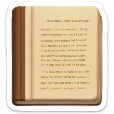 brown book with  “ENGLISH” in the cover sticker