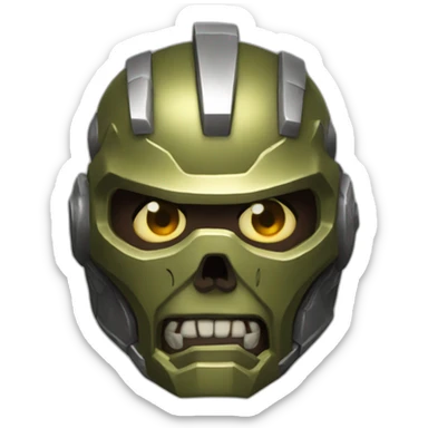Doomslayer sticker