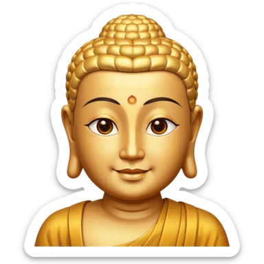Buddha sticker