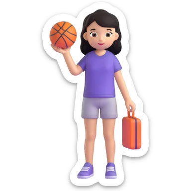 beautiful girl sticker