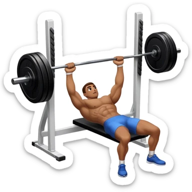 close-grip flat-benchpress sticker