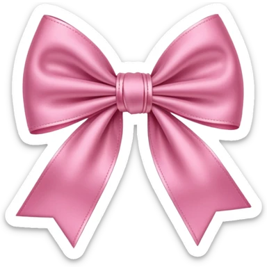 Coquette bow sticker