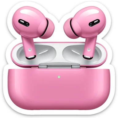 AirPods pro pink sticker