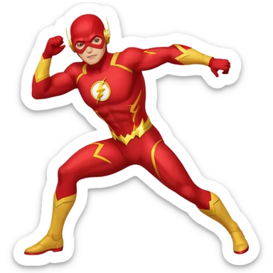 flash from incredible  sticker