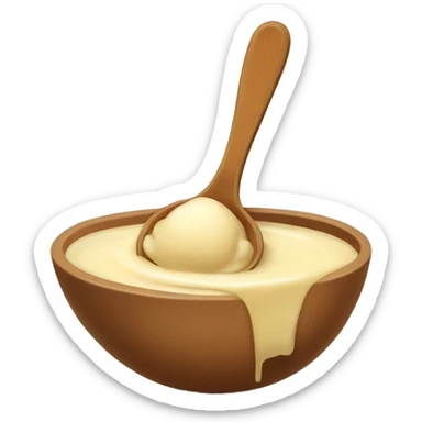 a spoonful of miso paste sticker