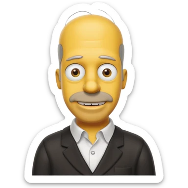Homer Simpson  sticker