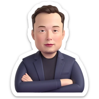 Elon musk sticker