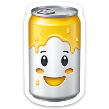 estathe' limone lattina sticker