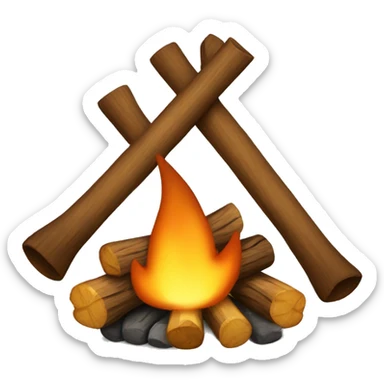 Campfire  sticker