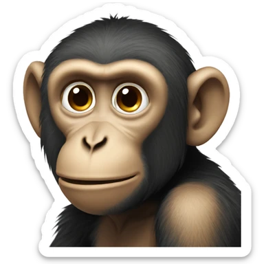 Monkey  sticker