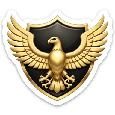 Fuerza regida Logo sticker