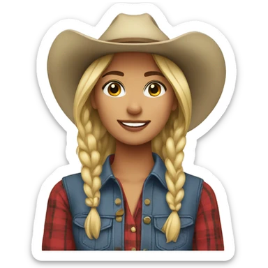 country girl sticker