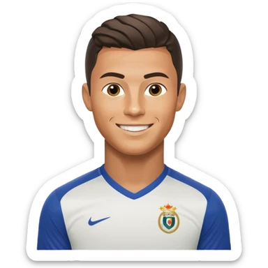 Creat me a cr7 emoji sticker
