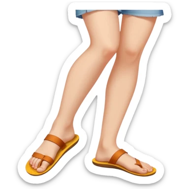 a woman sitting barefoot with one talking detailed pretty face on each sole sticker