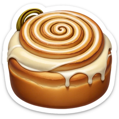cinnamon roll sticker