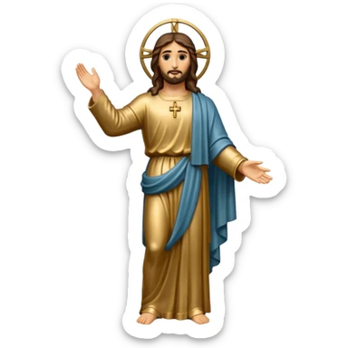 Cristo de la concordia sticker