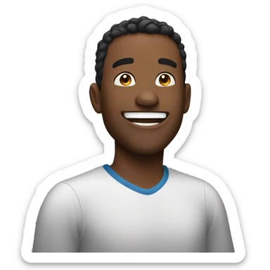 happiest person ever sticker