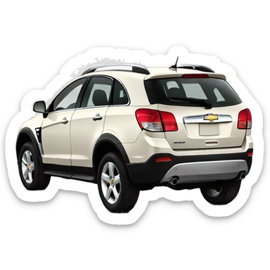 rear end Chevrolet captiva  sticker