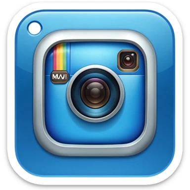 Instagram mavi tik sticker