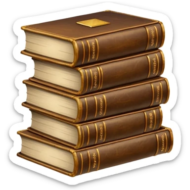 designer books sticker