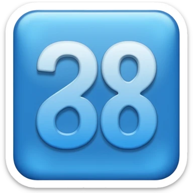 " 2026" text blue  sticker