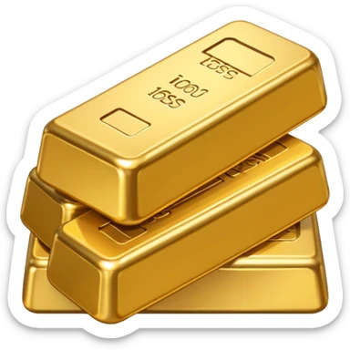 Gold bars  sticker